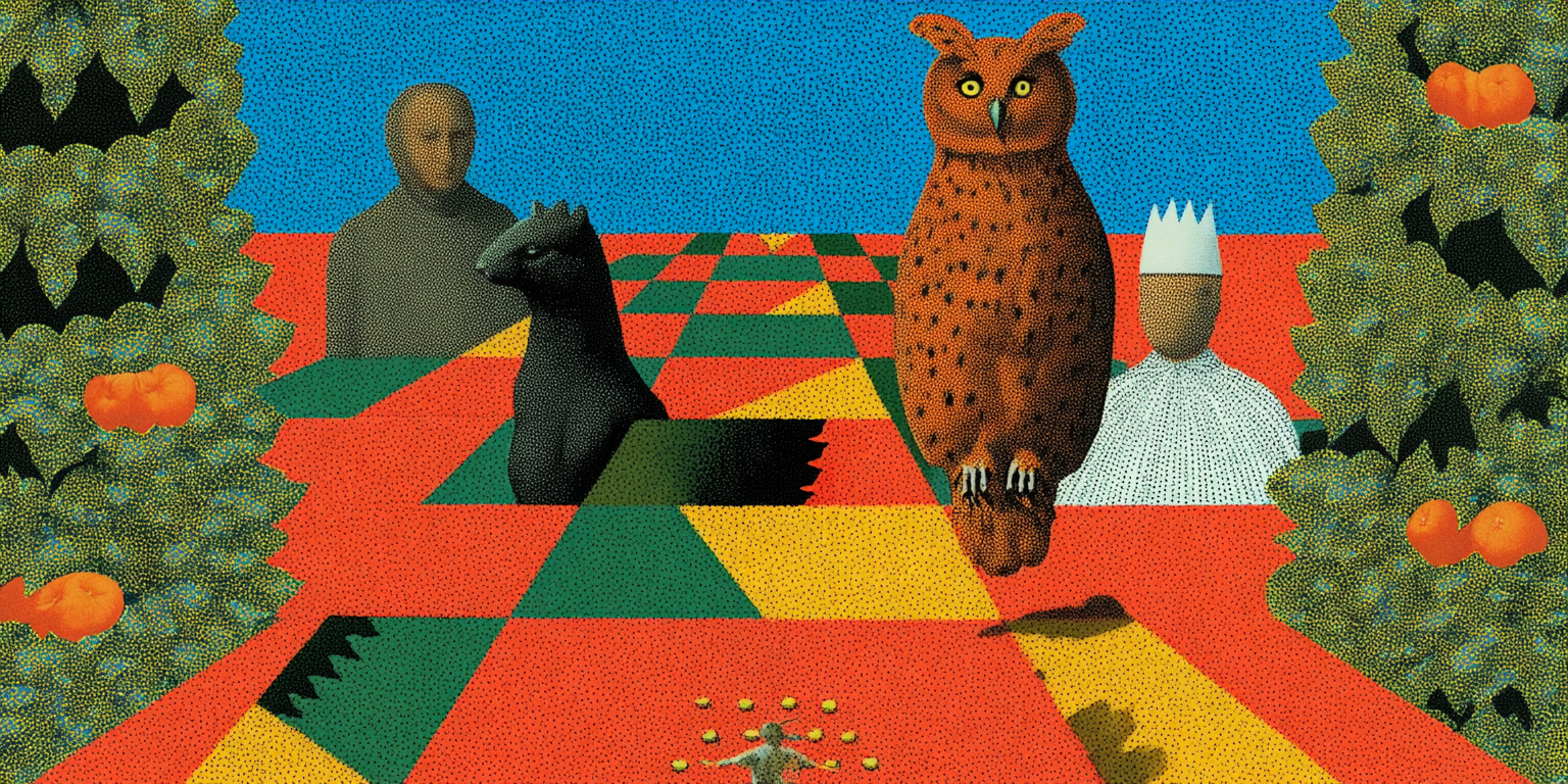 Owl Paper sequence 1, image 3