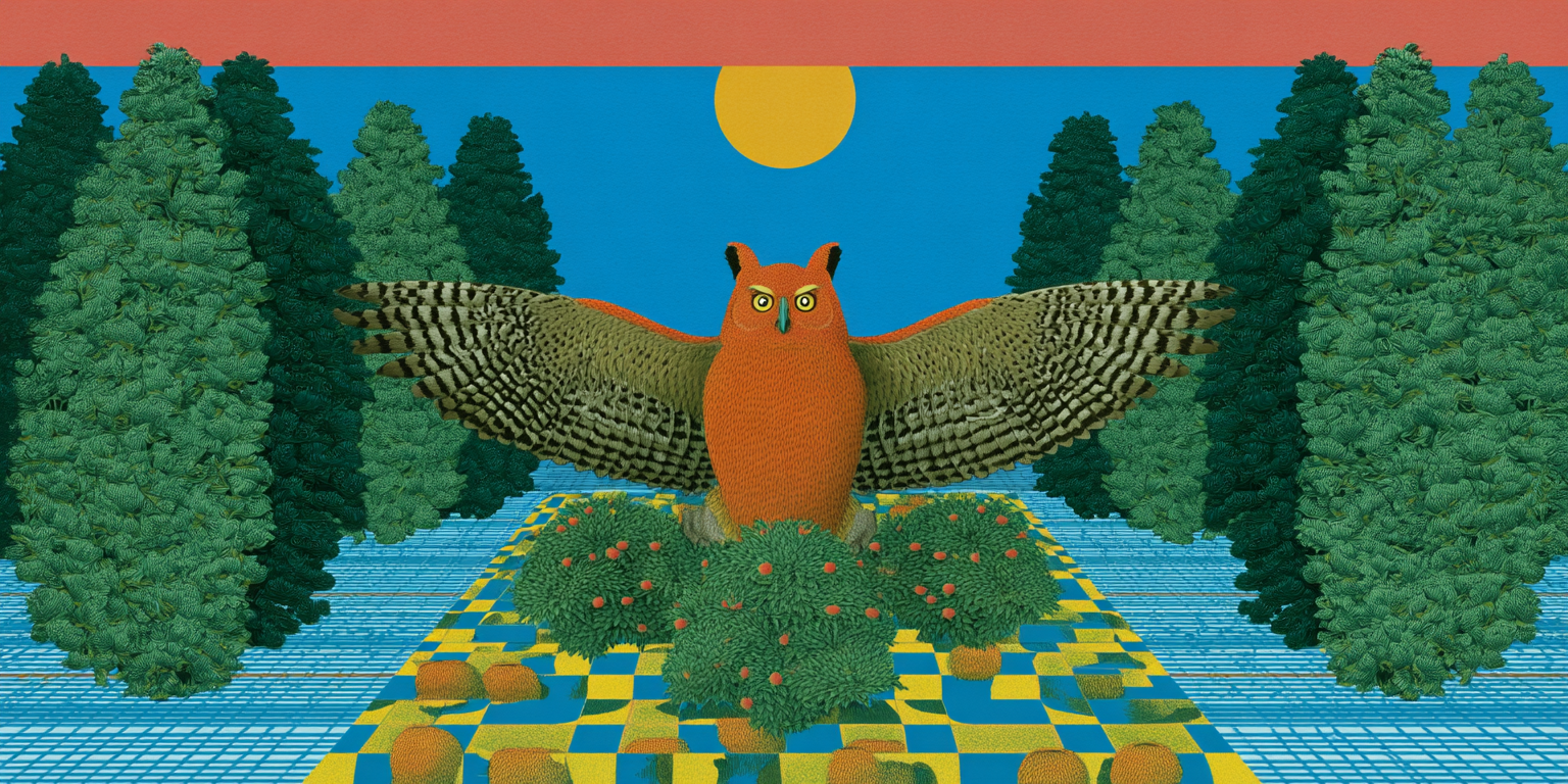 Owl Paper sequence 1, image 9