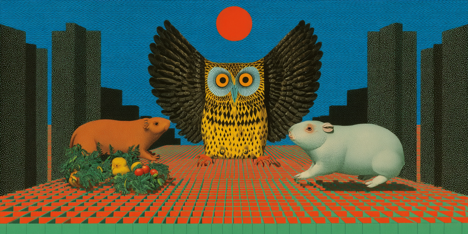 Owl Paper sequence 2, image 13