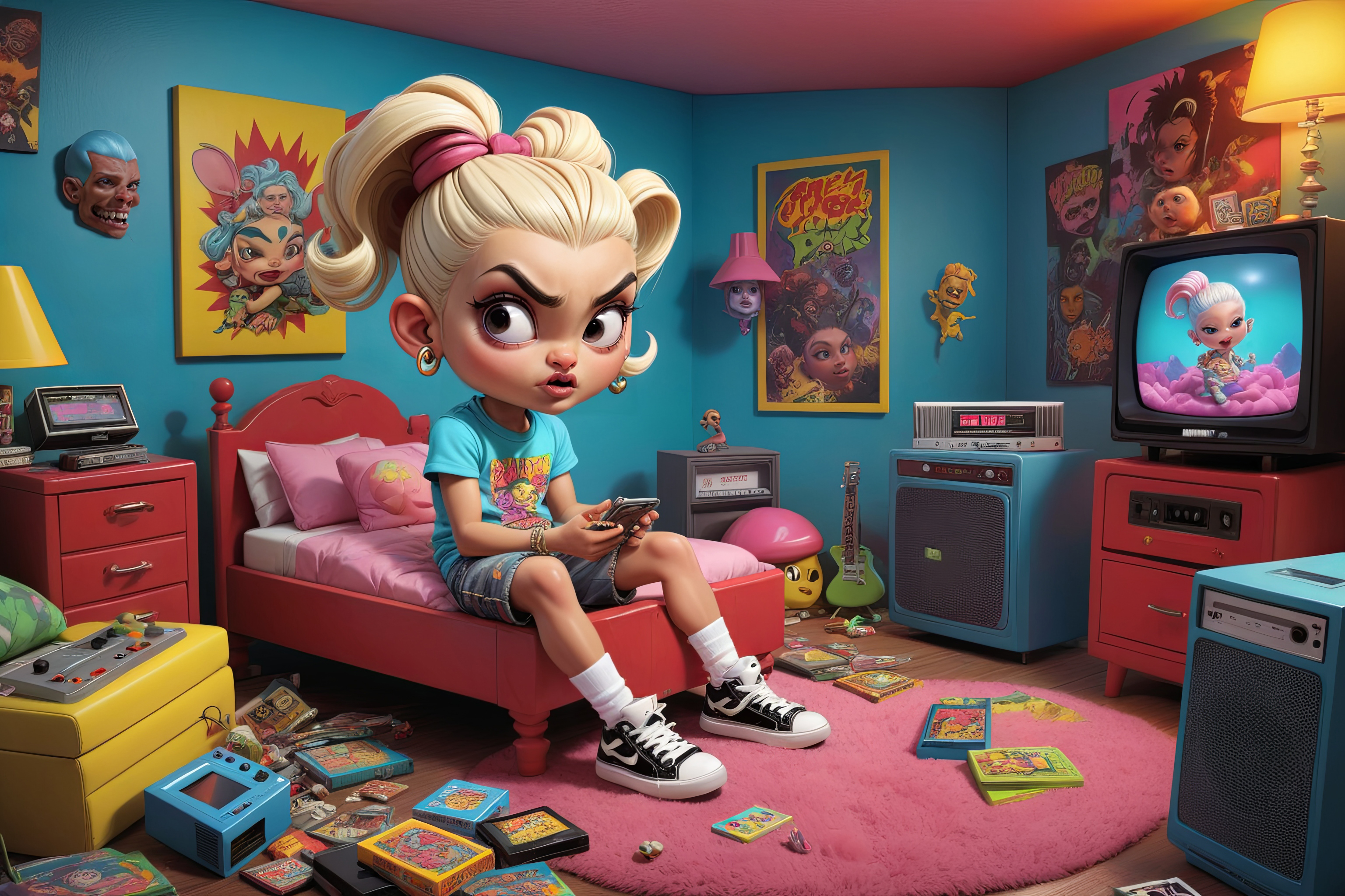 Stories About Teenage Rockstar Bedrooms